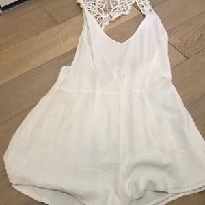 White romper